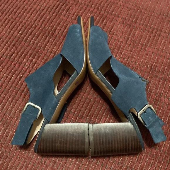 ***NWOT*** MARKET & SPRUCE GABRIEL SUEDE SLINGBACK HEELS SIZE 9 - Picture 5 of 13